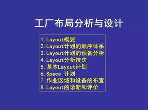 工厂的布局分析与设计 提升会议及展览服务效率的关键